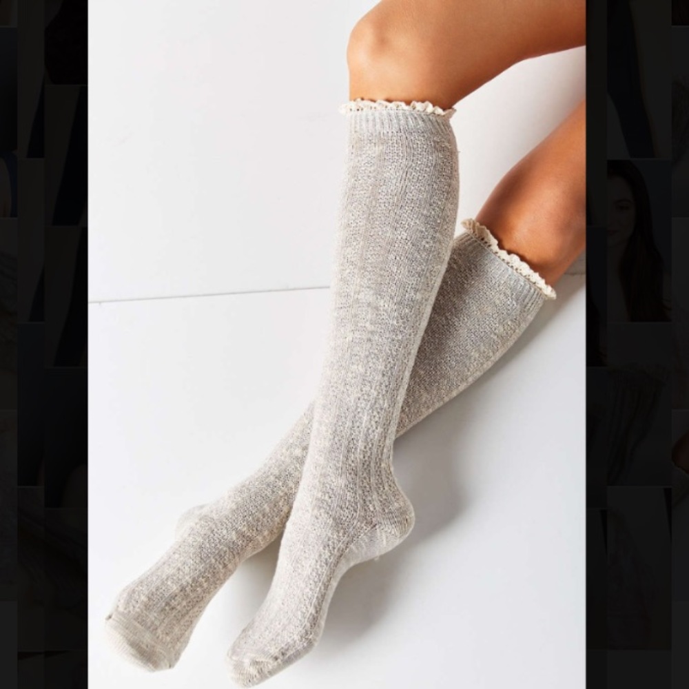 Urban Outfitters Knee High Knit Socks NWOT